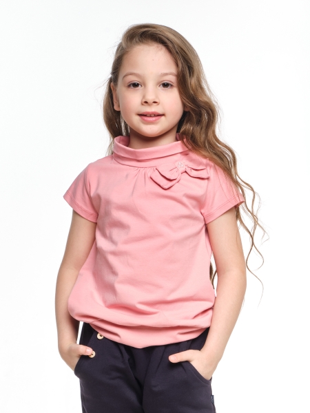 Блузка для девочек Mini Maxi, модель 0667, цвет розовый - Футболки для девочек