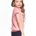 Блузка для девочек Mini Maxi, модель 0667, цвет розовый