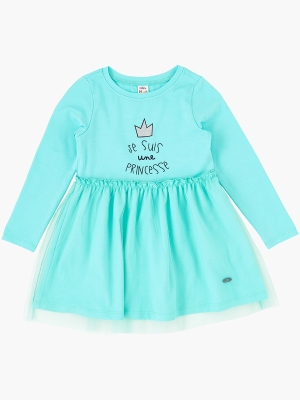 Платье для девочек Mini Maxi, модель 4262, цвет бирюзовый