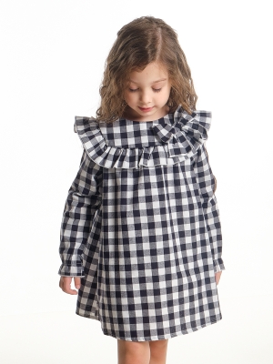 Платье для девочек Mini Maxi, модель 6240, цвет клетка
