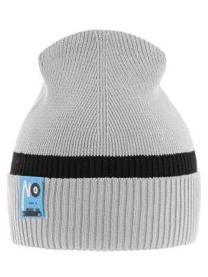 Шапка для мальчика Оникс, Миалт серый/черный, весна-осень