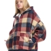 Куртка для девочек Mini Maxi, модель 8045, цвет темно-синий/бордовый