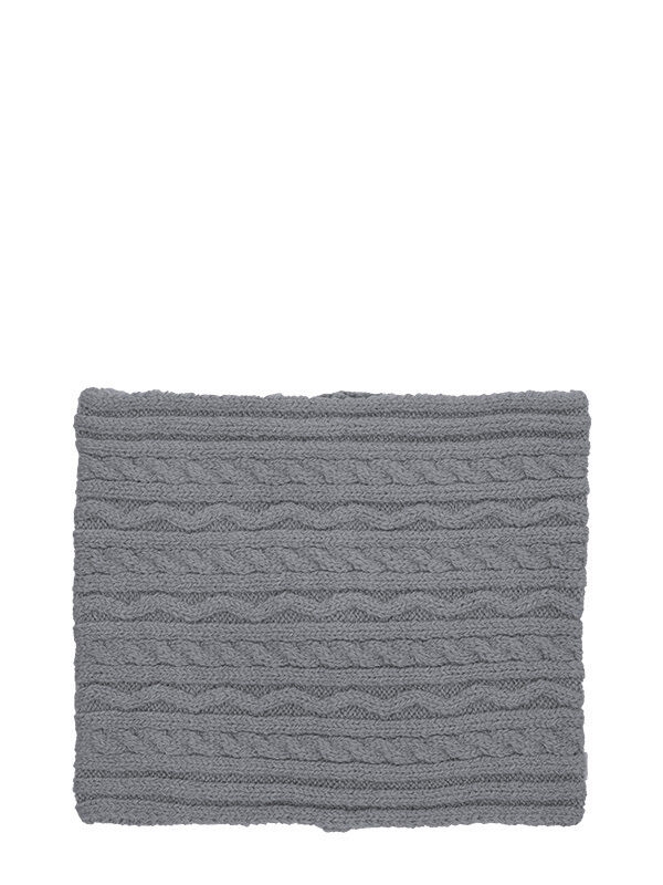 Шарф-труба Лилиан, Mialt серый, зима-весна-осень - Шарф-снуд