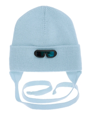 Шапка для мальчика Лёвушка, Миалт светло-джинсовый, весна-осень