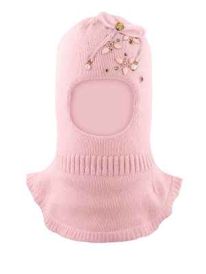 Шлем для девочки Джоанна-1, Миалт бледно-розовый, зима