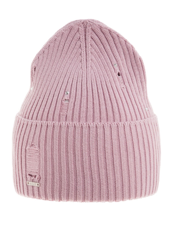 Шапка для девочки Беверли, Миалт сиренево-розовый, весна-осень - Для девочек весна-осень