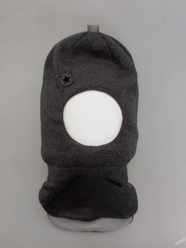 Шлем для мальчика Проводник, Миалт темно-серый - Шлемы осень-зима