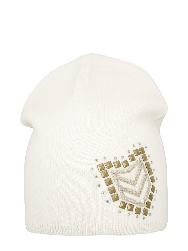 Шапка для девочки Готика, Миалт белый, весна-осень - Для девочек весна-осень