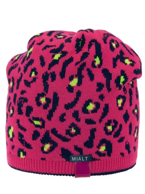 Шапка для девочки Палитра, Миалт фуксия/темно-синий, весна-осень