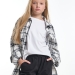 Рубашка для девочек Mini Maxi, модель 8008, цвет клетка