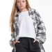 Рубашка для девочек Mini Maxi, модель 8008, цвет клетка