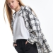 Рубашка для девочек Mini Maxi, модель 8008, цвет клетка