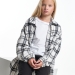 Рубашка для девочек Mini Maxi, модель 8008, цвет клетка