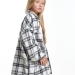 Рубашка для девочек Mini Maxi, модель 8008, цвет клетка