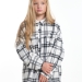 Рубашка для девочек Mini Maxi, модель 8008, цвет клетка