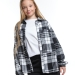 Рубашка для девочек Mini Maxi, модель 8008, цвет клетка