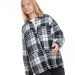 Рубашка для девочек Mini Maxi, модель 8008, цвет клетка