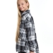Рубашка для девочек Mini Maxi, модель 8008, цвет клетка