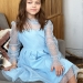 Платье для девочки нарядное БУШОН ST77, цвет голубой