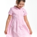 Платье для девочек Mini Maxi, модель 2684, цвет клетка/розовый