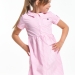 Платье для девочек Mini Maxi, модель 2684, цвет клетка/розовый