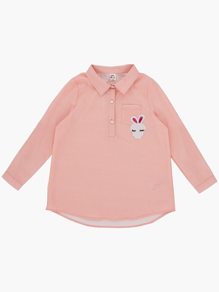 Платье для девочек Mini Maxi, модель 6056, цвет розовый/мультиколор - Туники для девочек