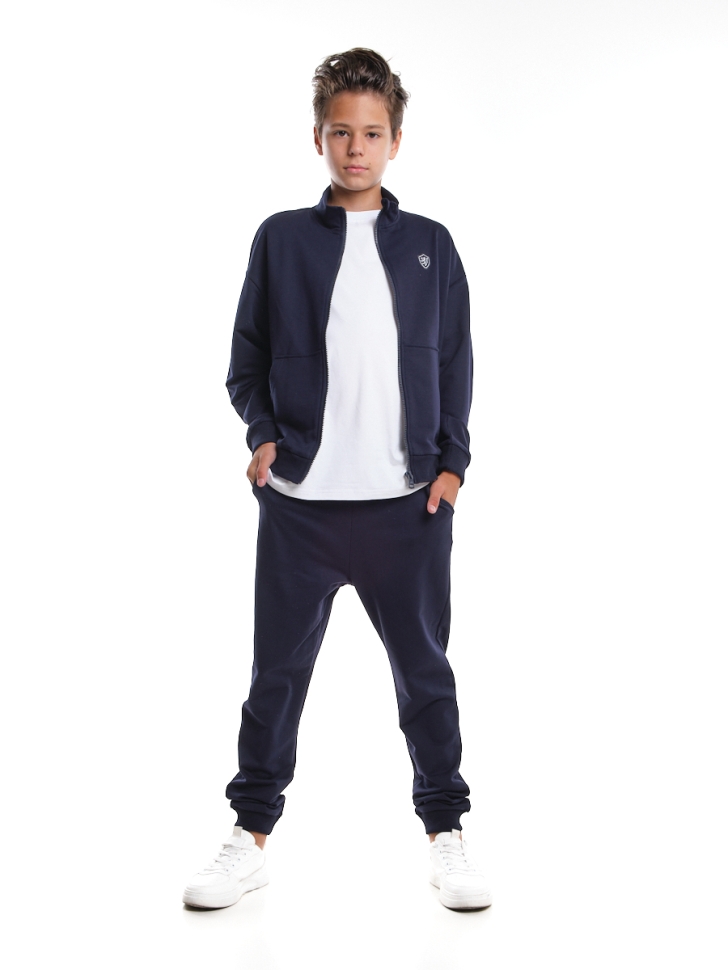 Спортивный костюм для мальчиков Mini Maxi, модель 7575, цвет синий - Костюмы спортивные