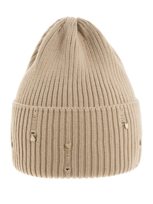 Шапка для девочки Вальтера, Миалт бежевый, весна-осень