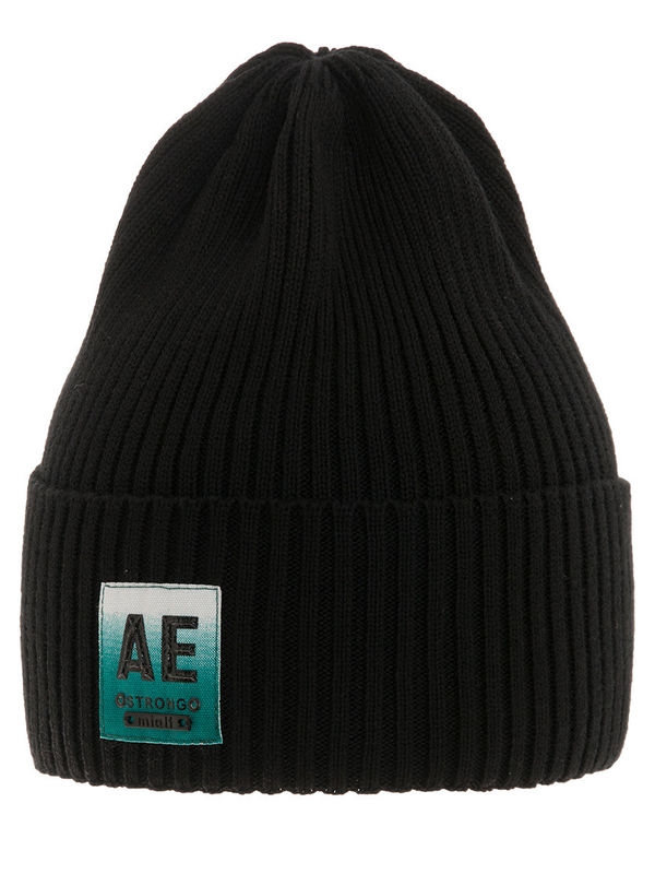 Шапка Руна, Миалт черный, весна-осень - Для девочек весна-осень