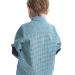 Рубашка для мальчиков Mini Maxi, модель 4810, цвет бирюзовый/клетка
