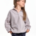 Блузка для девочек Mini Maxi, модель 7940, цвет серый