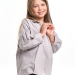 Блузка для девочек Mini Maxi, модель 7940, цвет серый