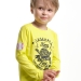 Лонгслив для мальчиков Mini Maxi, модель 4050, цвет неон/желтый
