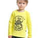 Лонгслив для мальчиков Mini Maxi, модель 4050, цвет неон/желтый