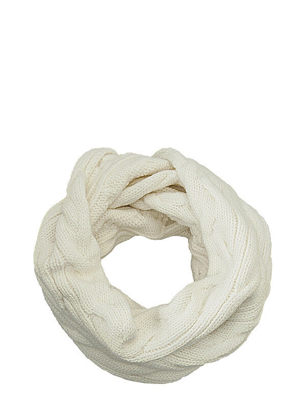 Шарф-снуд Метель, Mialt белый, зима - Шарф-снуд