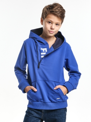 Худи для мальчиков Mini Maxi, модель 7355, цвет синий