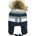 Шапка для мальчика Заполярье, Миалт темно-синий/белый, зима