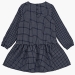 Платье для девочек Mini Maxi, модель 7285, цвет темно-синий/белый/клетка