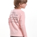 Футболка для мальчиков Mini Maxi, модель 1799, цвет кремовый/розовый