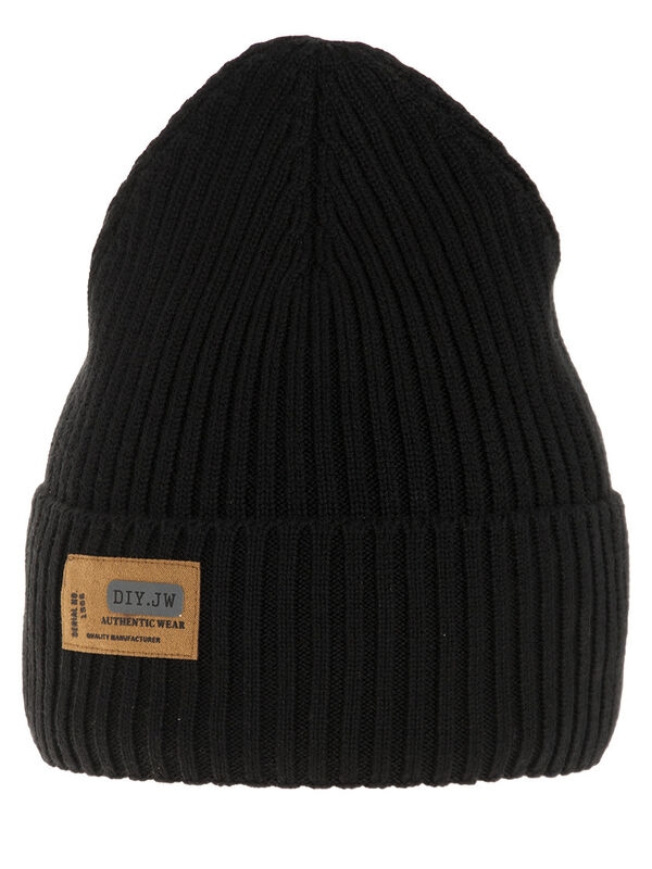 Шапка для мальчика Агентура, Миалт черный, весна-осень - Шапки весна-осень