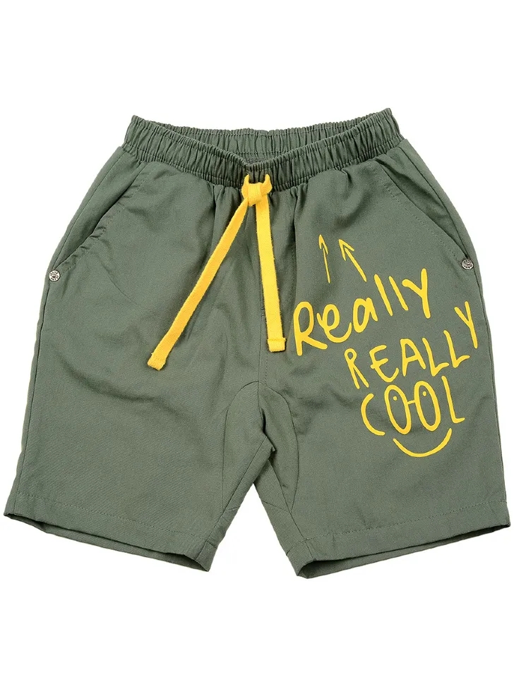 Шорты для мальчиков Mini Maxi, модель 4559, цвет хаки - Шорты для мальчиков