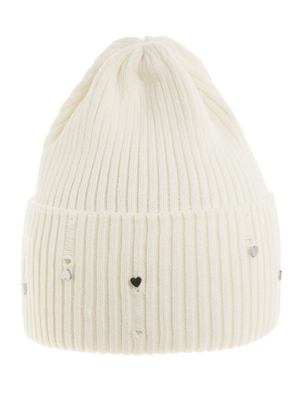 Шапка для девочки Вальтера, Миалт белый, весна-осень - Для девочек весна-осень