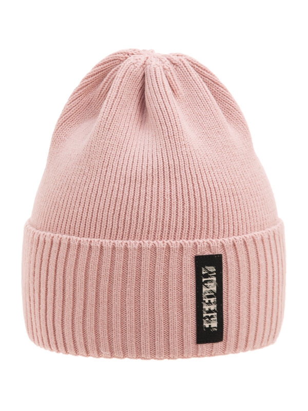 Шапка Воля, Миалт пудровый, весна-осень - Для девочек весна-осень