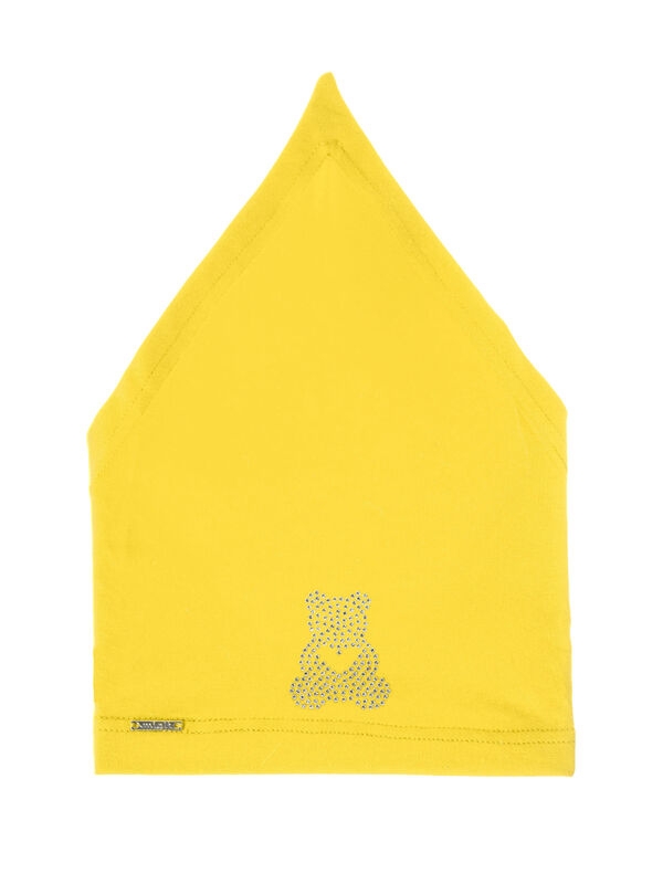 Косынка для девочки Настасья, Миалт желтый, лето - Косынки детские