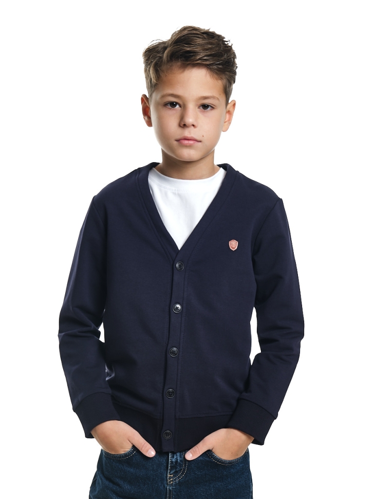 Кардиган для мальчиков Mini Maxi, модель 5012, цвет синий - Кардиганы