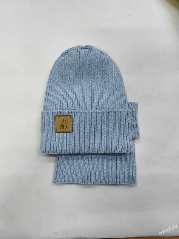 Комплект для мальчика Зачет, Миалт бледно-голубой, весна-осень - 