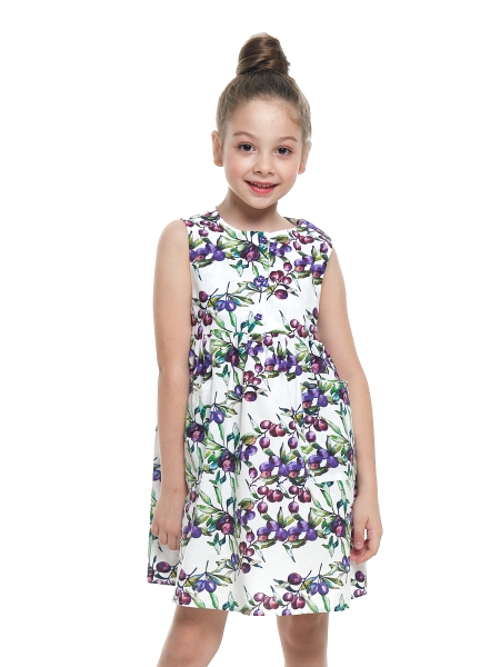 Платье для девочек Mini Maxi, модель 7550 - Платья для девочек с коротким рукавом
