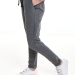 Брюки для девочек Mini Maxi, модель 7671, цвет графит/меланж
