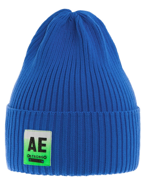 Шапка Руна, Миалт ярко-синий, весна-осень - Для девочек весна-осень