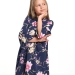 Платье для девочек Mini Maxi, модель 6531, цвет синий/мультиколор